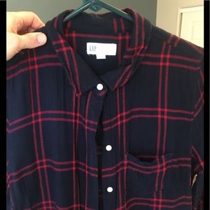 gap flannel shirt